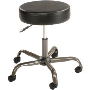 Interion® Tabouret médical antimicrobien - Vinyle  - Noir