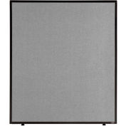 Interion® Bureau cloison panneau, 36-1/4" W x 42" H, gris