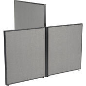 Interion® kit de connecteur 3 voies bas-haut pour la partition office à panneau bas de 42"H