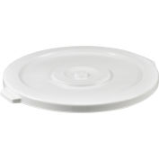 Global Industrial™ Plastic Trash Can Lid - 32 Gallon White