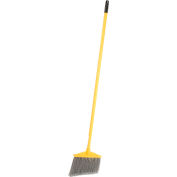 Rubbermaid® Angled Broom With Vinyl Coated Metal Handle - Pkg Qty 6