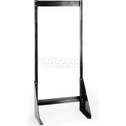 Quantique monoface Floor Stand QFS148 pour vider les poubelles - 48 po H