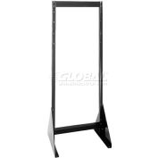 Quantique doublé étage face Stand QFS270 pour vider les poubelles - 70 po H