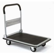 Global Industrial™ Pliage Plate-forme camion avec plate-forme en acier massif, 28 " x 18 », 400 lb capacité