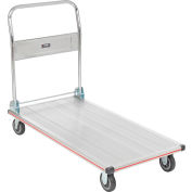 Global Industrial™ Folding Aluminum Platform Truck 48 x 24 600 Lb. Capacité