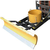 6' Wide Fork Lift Snow Plow Blade for 5-1/2" Wide Forklift Forks - SPB548
