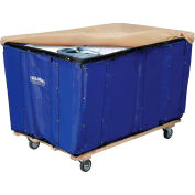 Global Industrial™ remplacement pour 8 Bushel Vinyl Basket Bulk Truck, Bleu