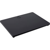 Global Industrial™ Plastic Laminate Worksurface, 27"W x 20"D, Noir