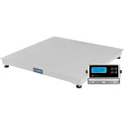 Balance mondiale de palettes industrielles™ avec indicateur LCD, 4' x 4', 5 000 lb x 1 lb