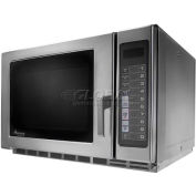 Amana® RFS12TS, Heavy Duty Commercial Microwave, 1.2 Cu. Ft., 1200 Watt, Keypad,