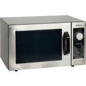 Panasonic® NE-1025F, Commercial Microwave Oven, 0.8 Cu. Ft. 1000 Watt, Dial Control