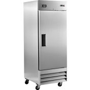 Nexel® Reach In Freezer, Solid Door, 23 Cu. Ft., Stainless Steel