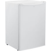 Nexel® Congélateur vertical compact, Porte pleine, 3,1 pi³, Blanc