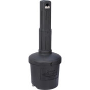 Global Industrial™ Black Outdoor Ashtray - 5 Gallon
