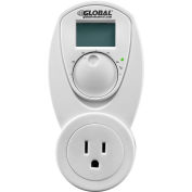 Global Industrial® plug in thermostat control for Cool 120V, Analog 40-95°F