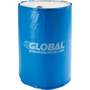 Chauffe-® global industriel et isolé pour tambour de 55 gallons, temp fixe de 100°F, 120V