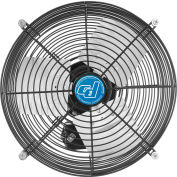 Continental Dynamics® ventilateur d’échappement à entraînement direct de 12 pouces, 1 vitesses, 2150 CFM, 1/25 HP