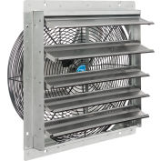 Continental Dynamics® Direct Drive 18 » Ventilateur d’échappement W / Shutter, 1 vitesses, 5250CFM, 1/8 HP, 1Phase