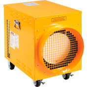 Global Industrial® Portable Electric Heater, Adjustable Thermostat, 208V, 3 Phase, 15000W