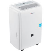 Global Industrial Portable Dehumidifier w/ Pump & WiFi, Energy Star, 50 Pint