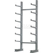 Global Industrial™ Single Sided Cantilever Rack Starter, 2" Lip, 72"Wx45"Dx120"H