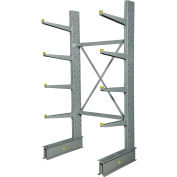 Global Industrial™ Single Sided Cantilever Rack Starter, 2" Lip, 48"W x 38"D x 96"H