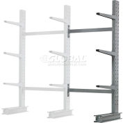 Cantilever Rack simple face le module unité Medium Duty (série 1000), 48" W x 33" D x 6' H, 8100 Lbs Cap