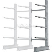 Cantilever Rack simple Add-on appareil Extra Heavy Duty, 48" W x P 37" x 8' H, capacité de 21500 lbs