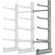 Piétement luge Rack simple Add-on appareil Extra Heavy Duty, 48" W x 37" D x 8' H, 21500 Lbs capacité