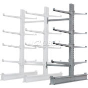 Cantilever Rack Double le module unité Extra Heavy Duty, 48" W x P 65" x 8' H, 43000 Lbs capacité
