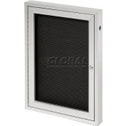 United Visual produits One-porte extérieure lettre Board - W 24" x 36" H