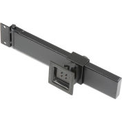 Global Industrial™ Single Arm Kit with VESA Mount For Orbit Workstation - Black