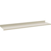 Global Industrial™ Steel Upper Shelf, 60"W x 12"D, Tan