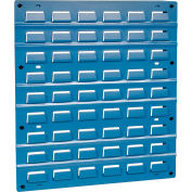 Global Industrial™ Steel Louver Panel, 18"W, Blue