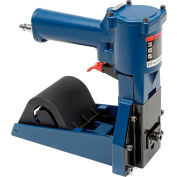 Pneumatic Coil Carton Stapler for 1-1/4" x 5/8" Staples, 1000 Staples Capacity, Blue