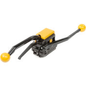 Pac Strapping Sealless Strapping Tool w/ Adjustable Strap Width, Yellow & Black