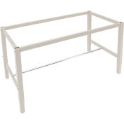 Global Industrial™ Workbench Frame W / Jambe réglable, 57-5/8 « L x 27-9 / 16 « D, Tan