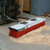 Balai de SPB-600 Pro-balai chariot élévateur SweepEx® & Sweeper 60" W