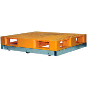 Palette Dolly DOL-4248-6T 48"L x 42"W 4000 Lb. Capacité avec tilt Rollers