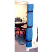 American Moving Supplies Padded Blue Quilted Fabric Door Jamb Protector FC1005