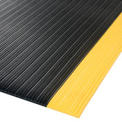 NoTrax® Achilles™ Surface Mat 5/8" Thick 3' x 30' Black/Yellow Border