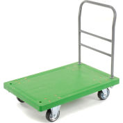 Global Industrial™ Plastic Deck Flatbed Platform Truck 36 » x 24 », 1000 Lb. Capacité