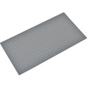 Global Industrial™ Panneau de pegboard en acier 36 x 19, gris