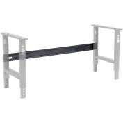 Global Industrial™ Workbench Steel Stringer For C Channel Adj Leg & Fixed Height, 60"W, Black