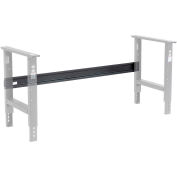 Global Industrial Workbench Steel Stringer For C Channel Adj Leg & Fixed Height, 60"W, Black