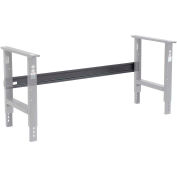 Global Industrial™ Workbench Steel Stringer For C Channel Adj Leg & Fixed Height, 96"W, Black