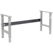 Global Industrial Workbench Steel Stringer For C Channel Adj Leg & Fixed Height, 72"W, Black