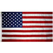 6' x 10' Tough-Tex® US Flag with Sewn Stripes & Embroidered Stars 