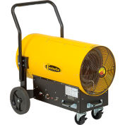 TPI Fostoria Portable Salamander Heater W/ Adjustable Thermostat, 480V, 3 Phase, 45000W