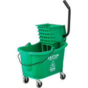 Global Industrial™ Mop Bucket And Wringer Combo 38 Qt., Side Press, Vert